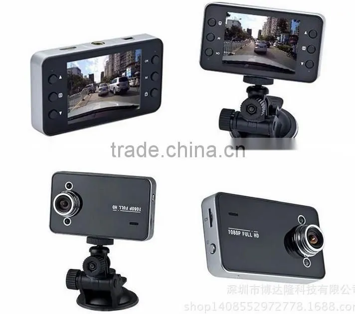 2015 hot selling 2.4" 1080p full hd CAR DVR K6000