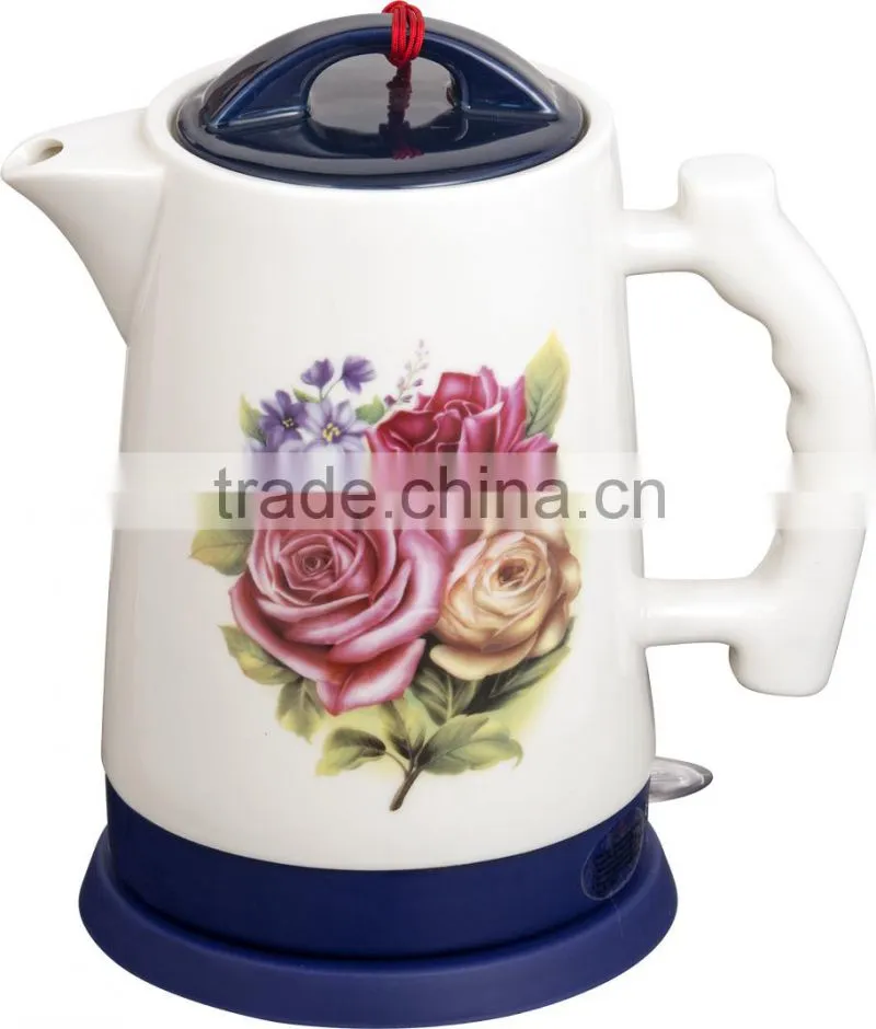 large capacity Russian market cheap ceramic electric water kettle