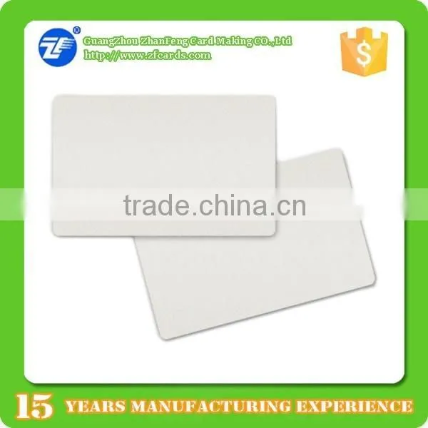 Promotional high quality id business epson inkjet pvc card