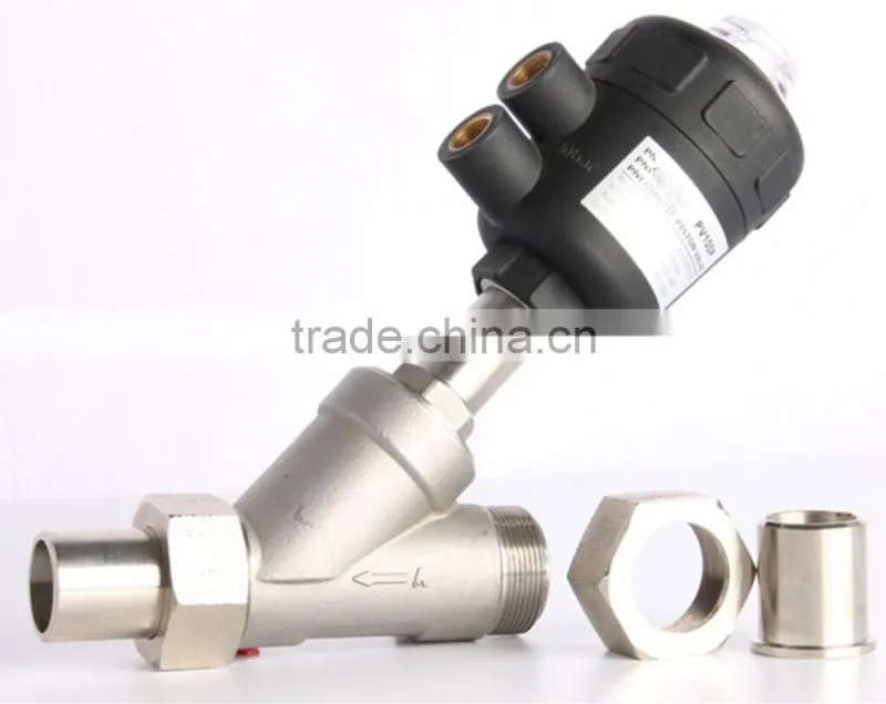 China supplier Ningbo Factory best price 45 degree angle valve