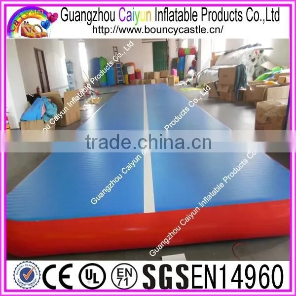 Long Indoor Inflatable Air Track Gymnastic Track