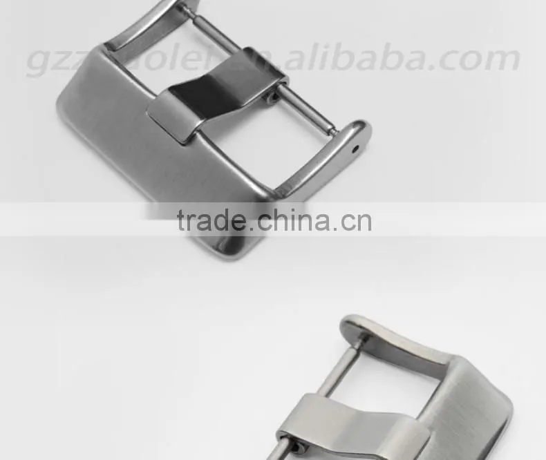 leather Watch Strap 26mm with fashionable stainless steel buckle Wholesale 3PCS