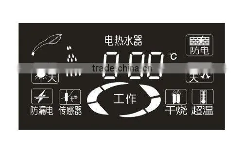 customized led display for full color water heater