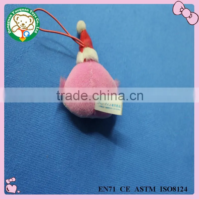 Promotion with santa hat Plush toy