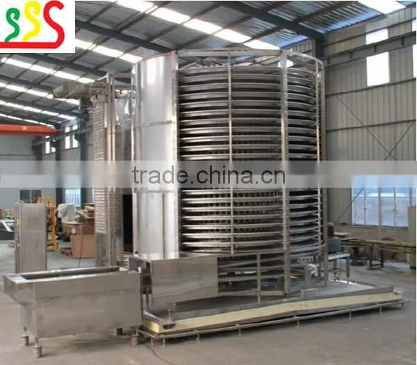 individual spiral Freezer Series for vegetable fruits meat