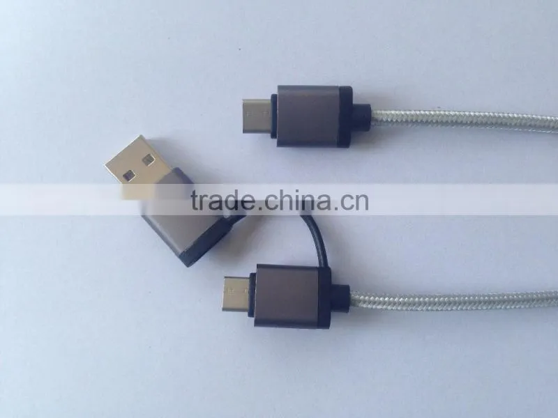 USB 2.0 TYPE C to TYPE C With USB TETHER