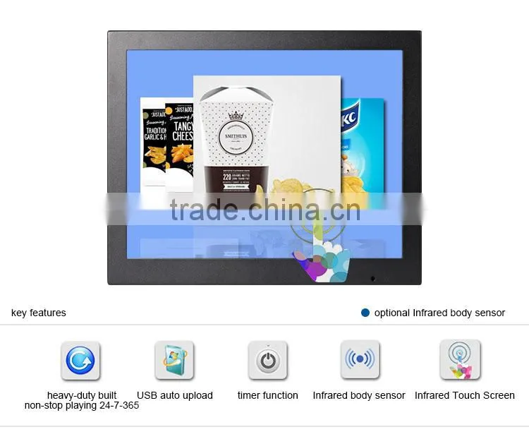 FlintStone CE ROHS supermarket touch screen pos LCD