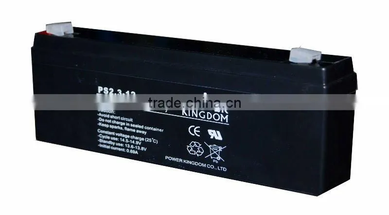 battery 12v 2.3ah accumulators ups