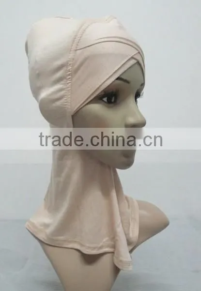 C048 new style double cross ninja inner underscarf,full underscarf to cover neck
