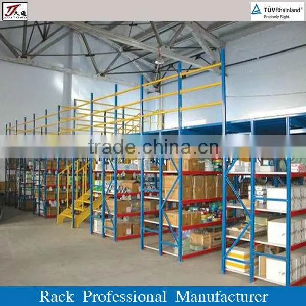 Cold-rolled Steel Mezzanine Rack for Warehouse