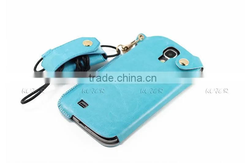 High quality Drawstring Leather Pouch for samsung galaxy s5 s4 s3 note3 note2