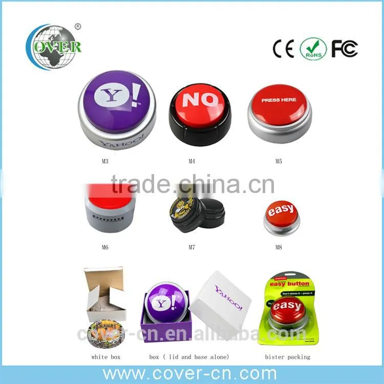 Custom LED Talking button flashing