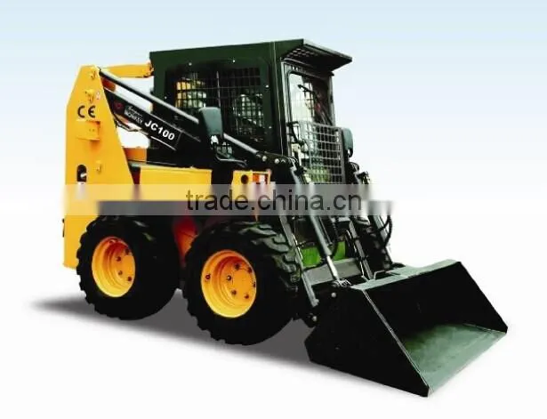 China CE skid steer loader for sale JC100 Deutz diesel engine Imported hydraulic system