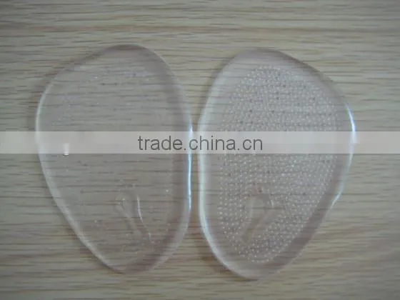 Silicone Function Shoe Insoles Clear Adhesive Gel Pads