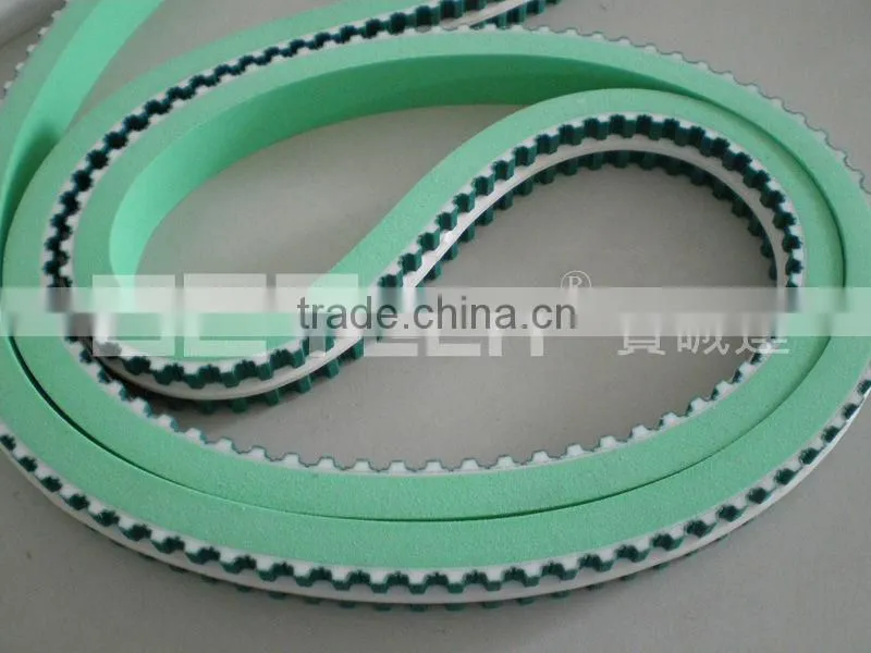 PU Timing Belt With Guide Belt&Green Sponge/Foam