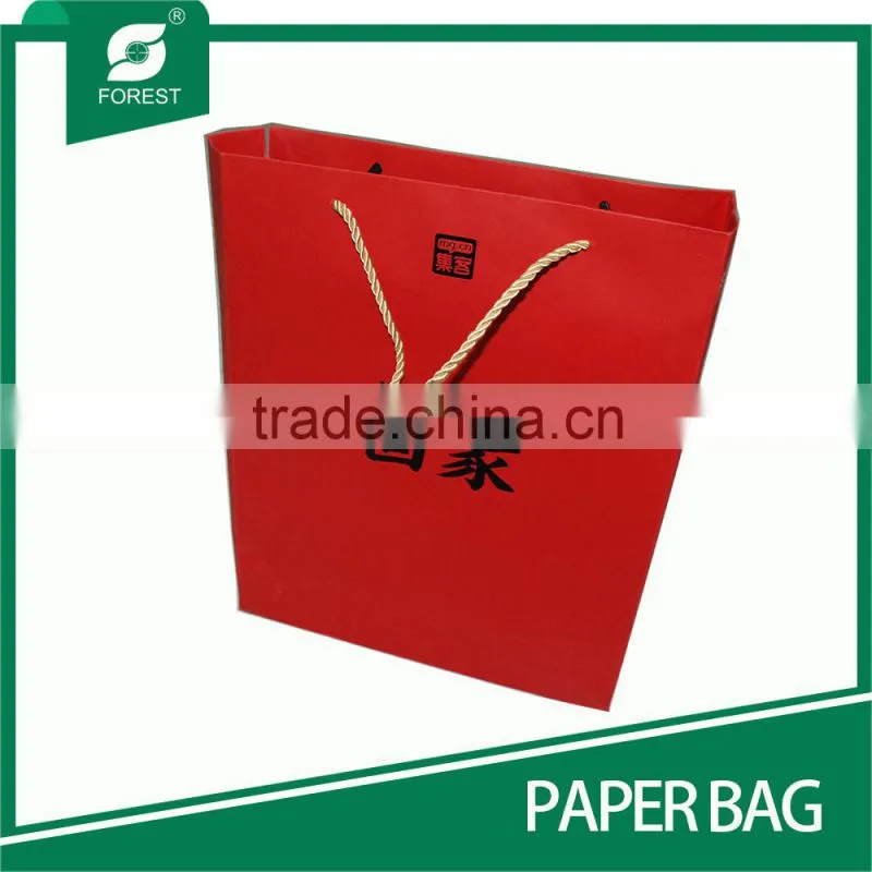 VARIOUS STYLE CUSTOM PRINT PAPER PACKAGING BAGS FOR FANCY GIFTS