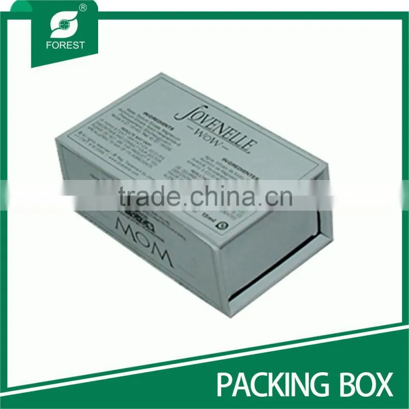 HIGH END CARDBOARD COSMETIC PACKAGING BOX WITH MAGNET