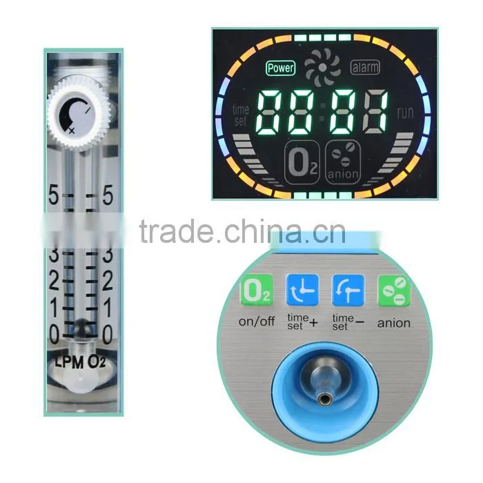 CE mini 5L battery oxygen concentrator portable price good