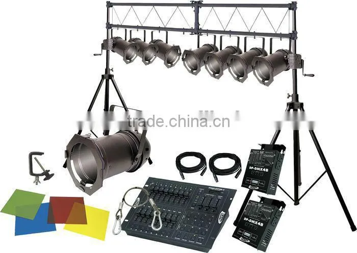Hot sell 3m crank handle tripod light stand load 60kg heavy duty metal display stand