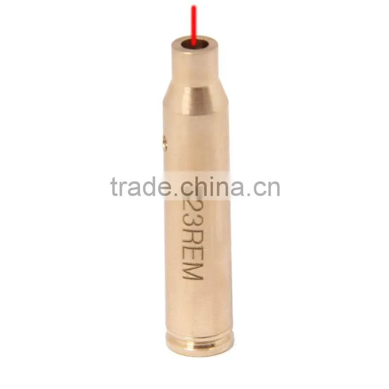 Funpowerland .223REM 5.56mm CAL Cartridge Red Laser Bore Sighter Fit M4 /AR15