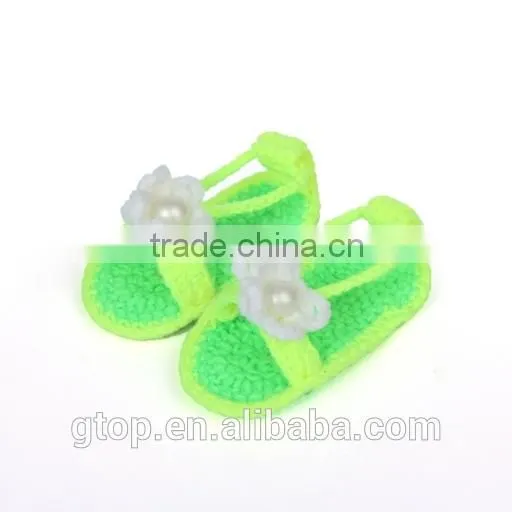 Wholesale Baby Handmade Crochet Shoes Supplier for 1-10 months old S-0035