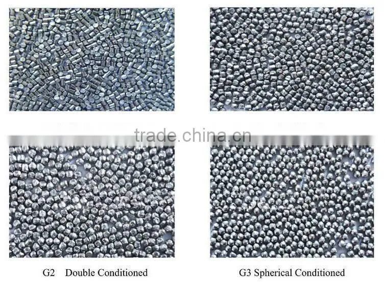 Cast Steel Cut Wire Shot 0.4mm for Shot Blasting Machine