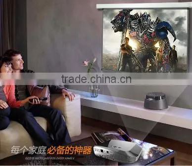Foisonth LED projector of 1080P HDMI 2.0 VP8, MVC Smart Projector