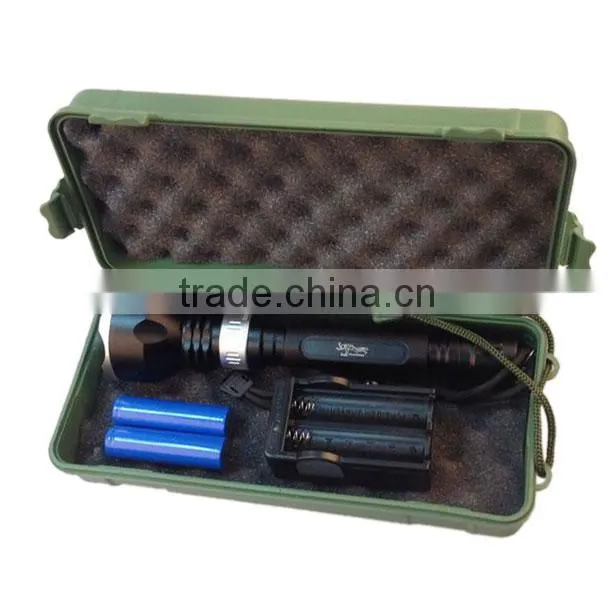 IP68 Powerful Ultra Bright T6 LED Waterproof Diving Flashlight