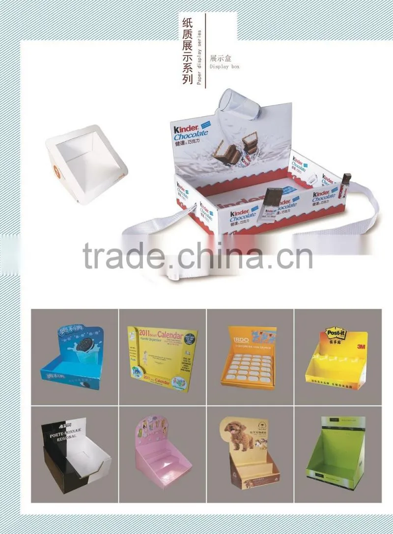 custom printed counter display box