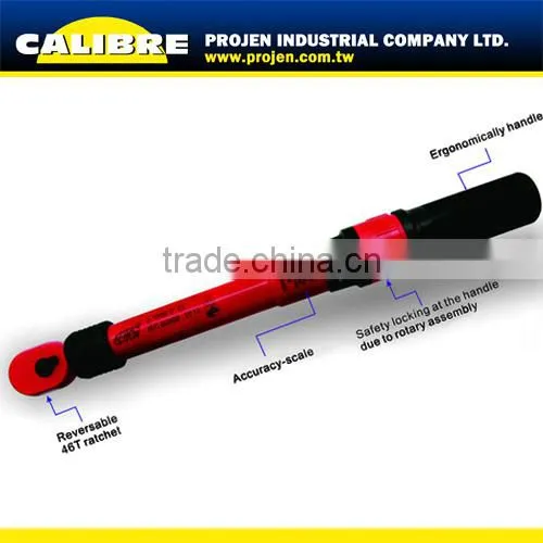 CALIBRE 8pc 1000V 3/8"Dr. Reversible Insulated VDE Socket Set