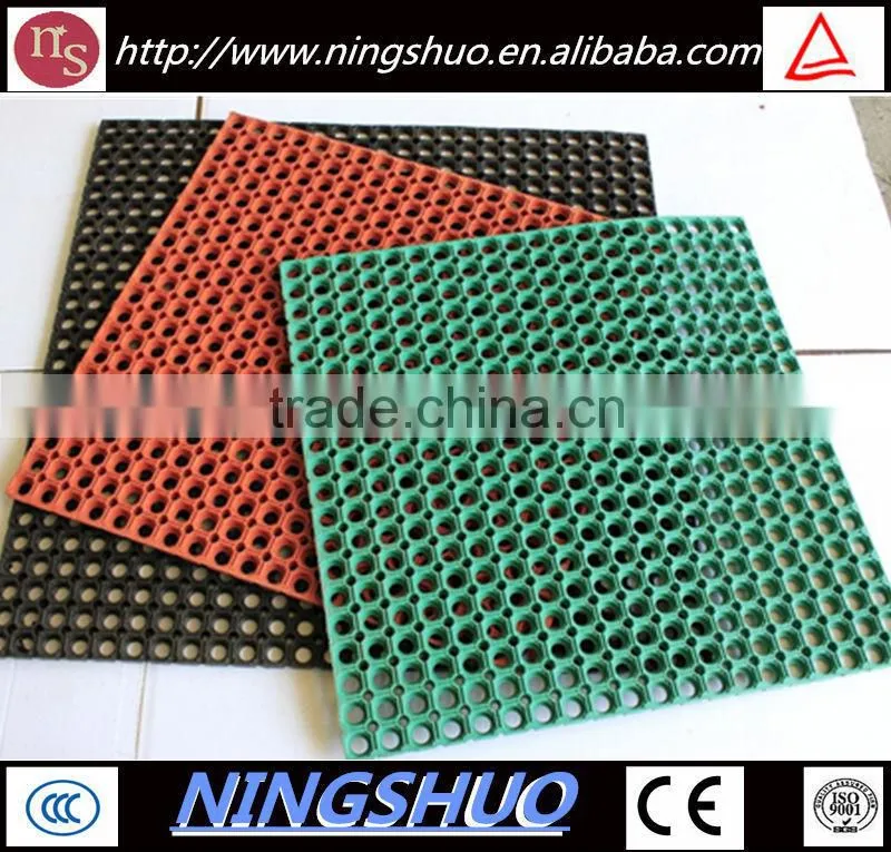 China factory of outdoor durable UV proof boat rubber flooring