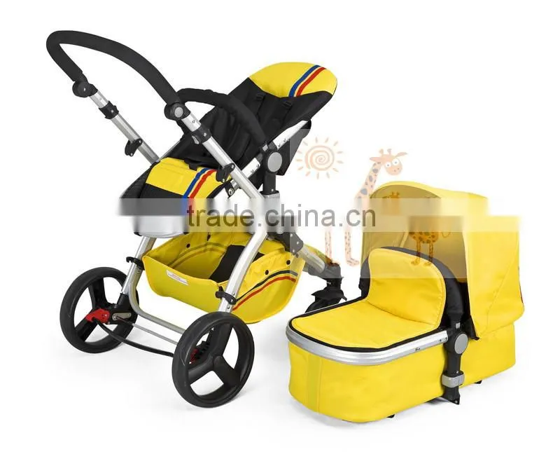 Aluminium Deluxe Baby Stroller Push Chair Baby traval En1888 Standard
