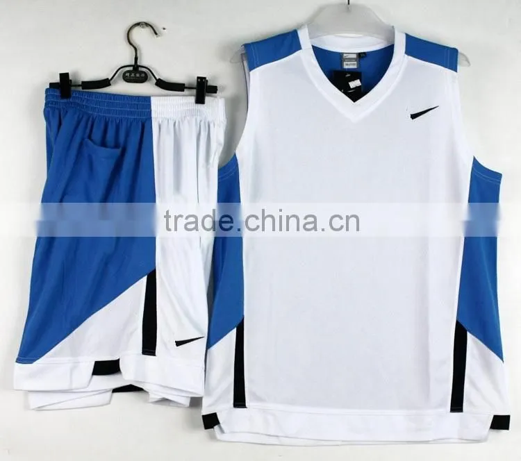 2014 OEM basketball team uniform, blank basketball suit, basketball jersey set
