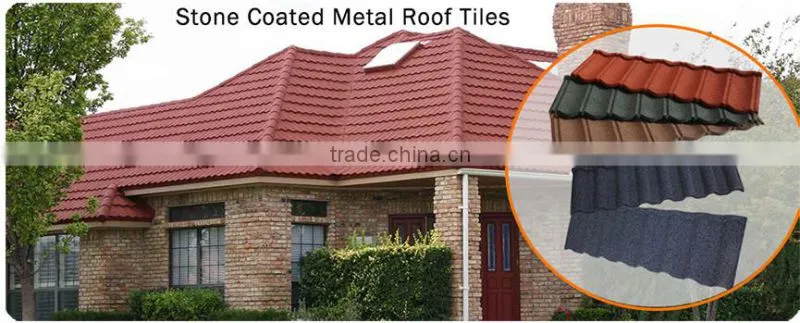 SGB Aluminum Zinc Panel Colorful Stone Coated Steel Roofing