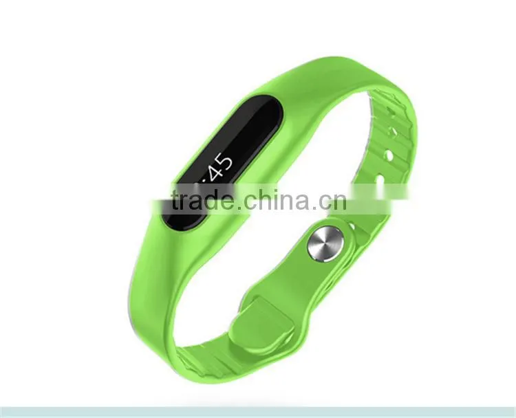 E06 smart bracelet e06 Silicon Wristband/Pedometer Monitoring smart watch for health