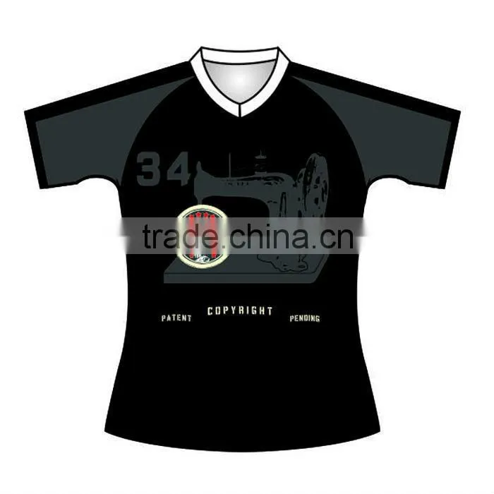 2015 Colorful Sublimated Rugby Jersey Custom Cheap Rugby Jersey