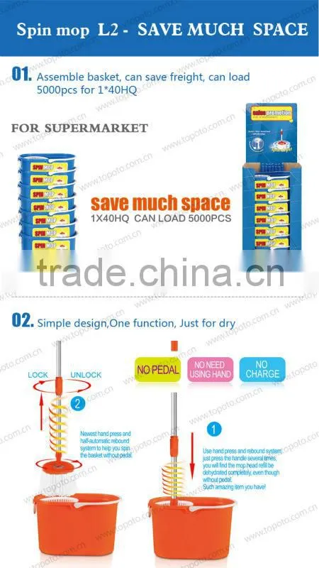 Mini Size Stackable Mop for Supermarket