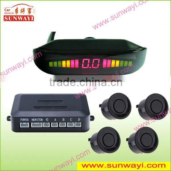 Buzzer and human voice LED Gold color parking sensor