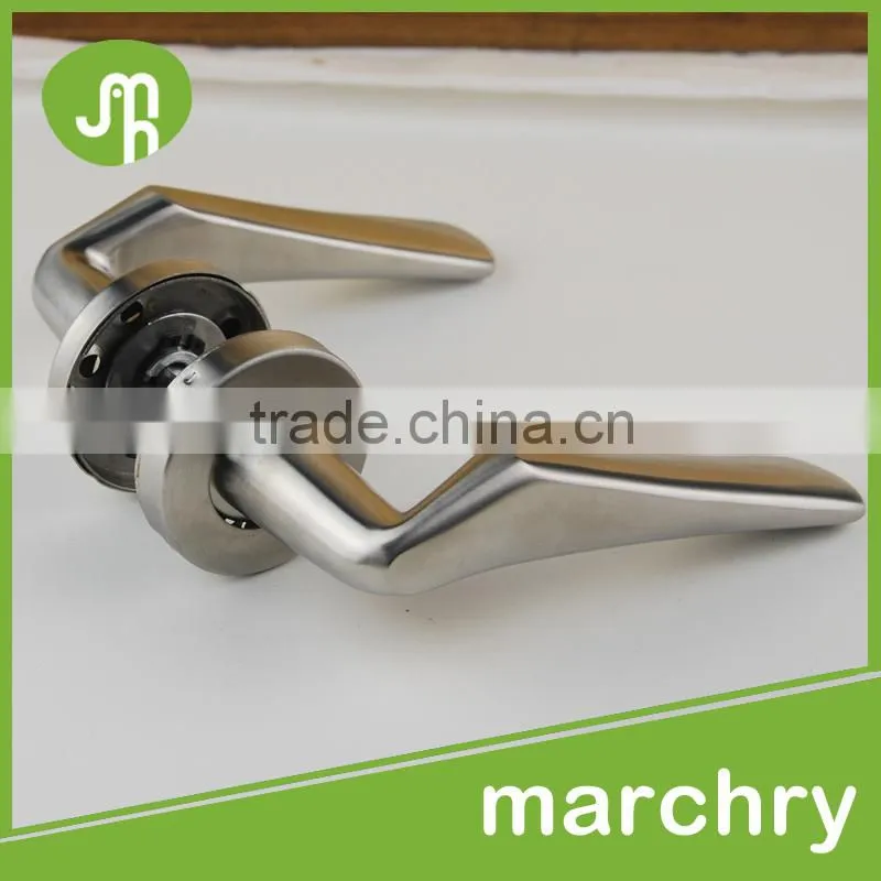 MH-0345 Simple Modern Wood Door Metal Door Handle
