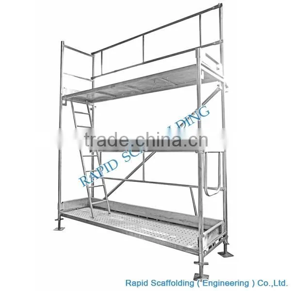 CE ISO Euro Frame system hot dip galvanized scaffolding