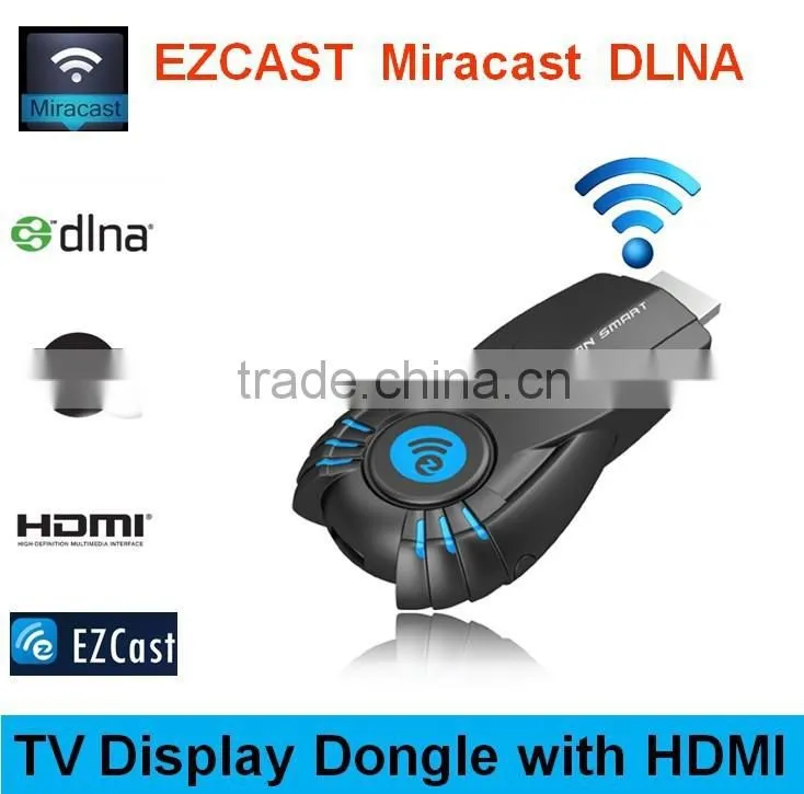V5II ezcast miracast smart tv miracast dongle stick , for smartphone support DLNA ipush airplay Wifi Display Stick