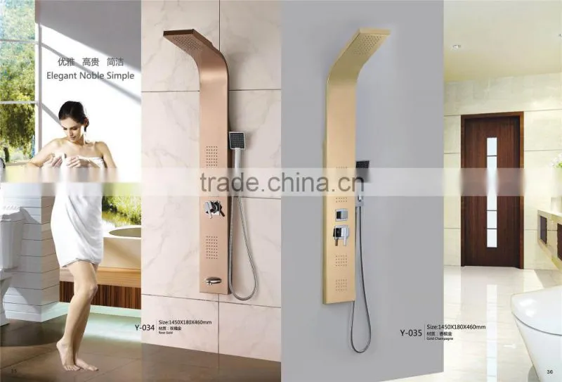 Guangdong factory price first grade quality shower column set