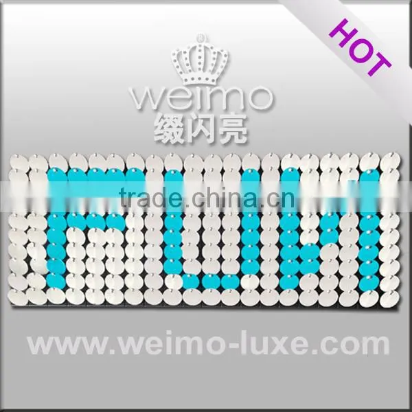 2014 New Shiny outdoor pvc wall panels