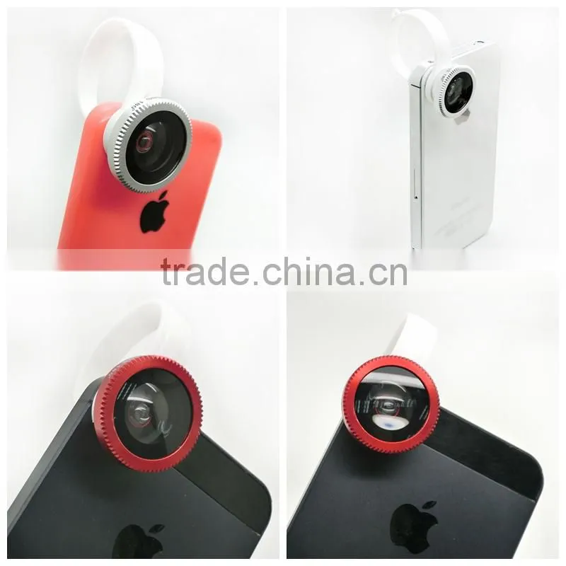180 degree fish eye lens with clip,fisheye lens mobile,mobile phone camera lens