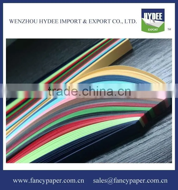 Colorful Craft Paper Quilling Strips for handcraft