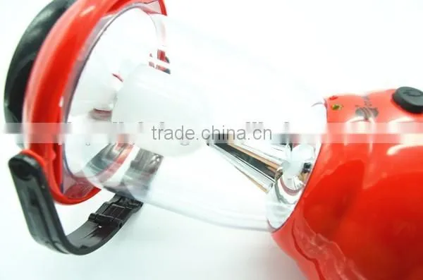 Rechargeable LED bivouac light with solar panel camping light