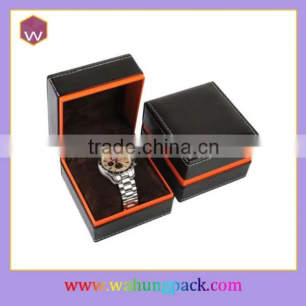 Light Green Plastic Cheap Watch Gift Box With Pillow WH-0679