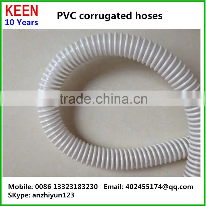 PVC Clear pvc suction hose /PVC Garden Tube Flexible High pressure water hose/ PVC expandable garden hose