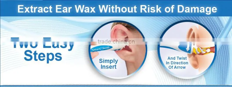 Smart Swab - The Best Way to ear Cleaner Your Ears While Providing Comfort and ear cleaning Safety