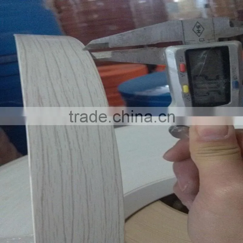 pvc wood grain edge banding